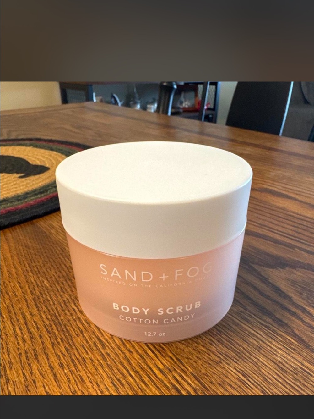 Sand + Fog Cotton Candy Body Scrub — Pink Exfoliating Treatment